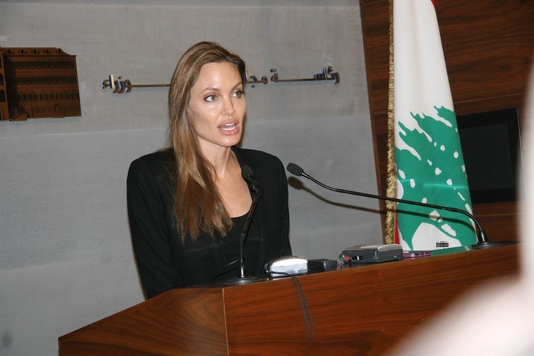 Angelina Jolie at Saray 
